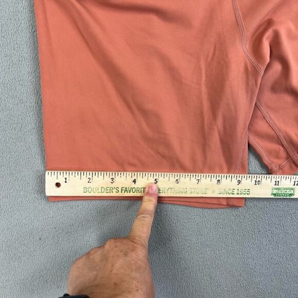 Lululemon Shorts Womens 10 Coral Wunder Train High-Rise 6" Workout Training Gym - Picture 9 of 10
